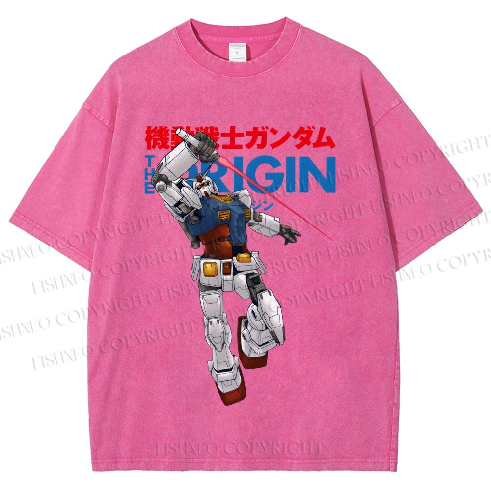 Unisex Dynamic Superman Printed Washed Tee