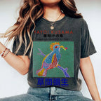 Yayoi Kusama Vintage Wash Japanese Design T-Shirt