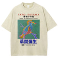 Yayoi Kusama Vintage Wash Japanese Design T-Shirt