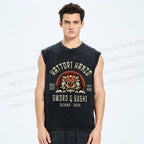Unisex Hattori Hanzo Printed Washed Tank Top