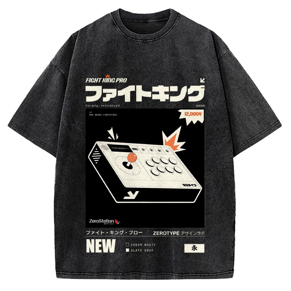 Japanese Entertainment System Vintage Washed T-shirt