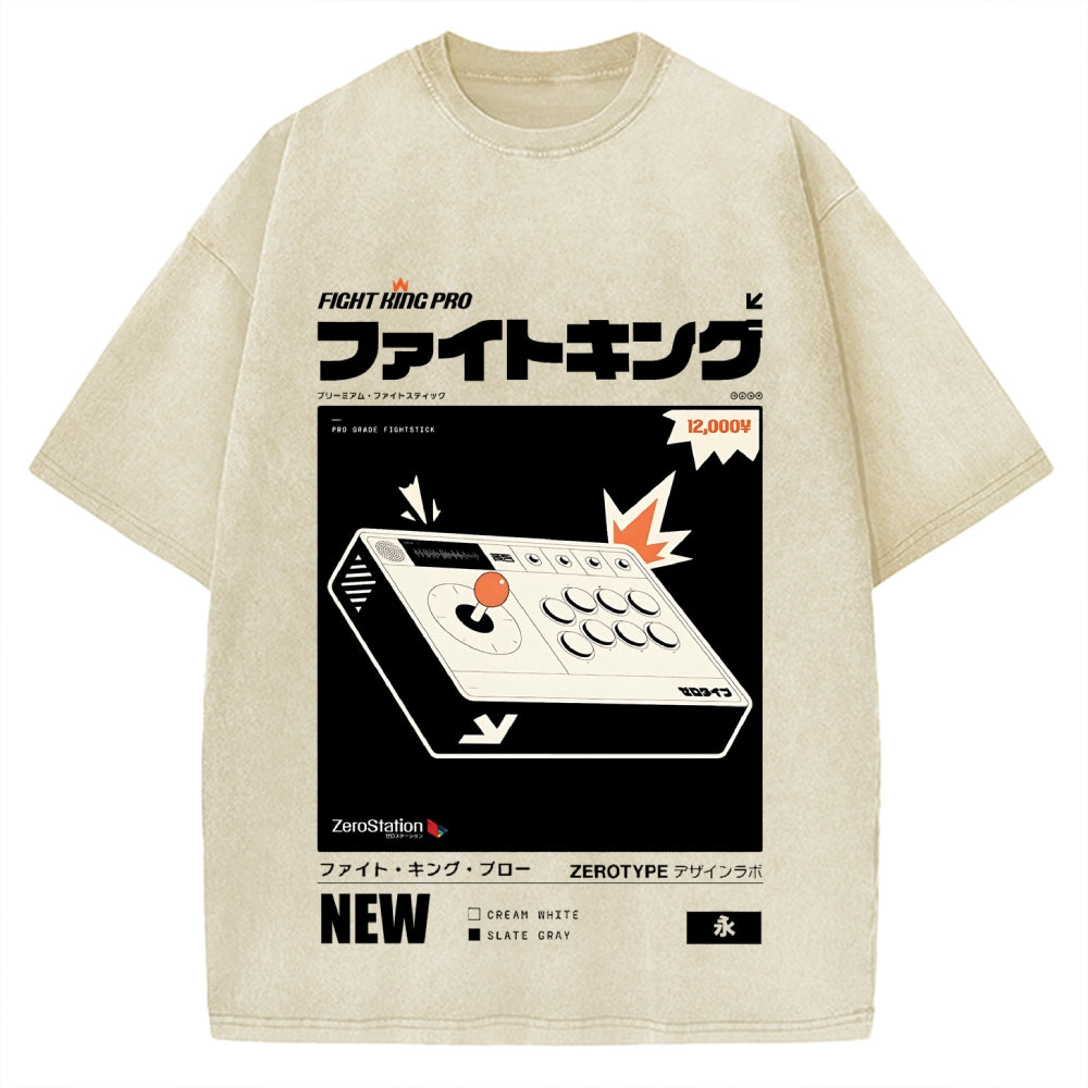 Japanese Entertainment System Vintage Washed T-shirt
