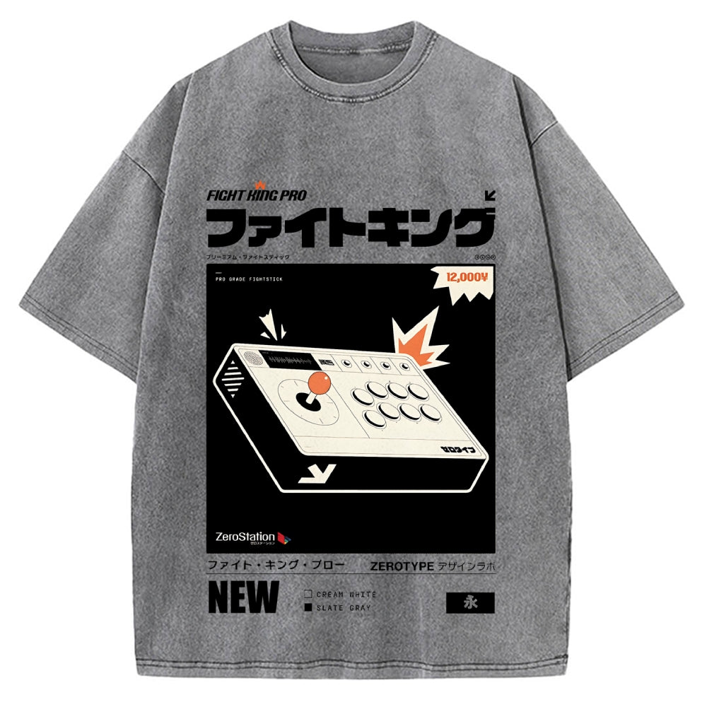 Japanese Entertainment System Vintage Washed T-shirt