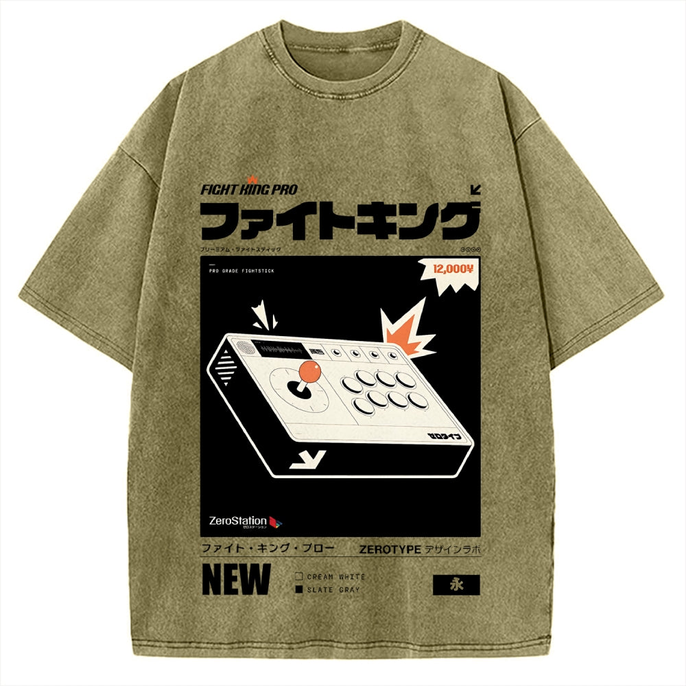 Japanese Entertainment System Vintage Washed T-shirt