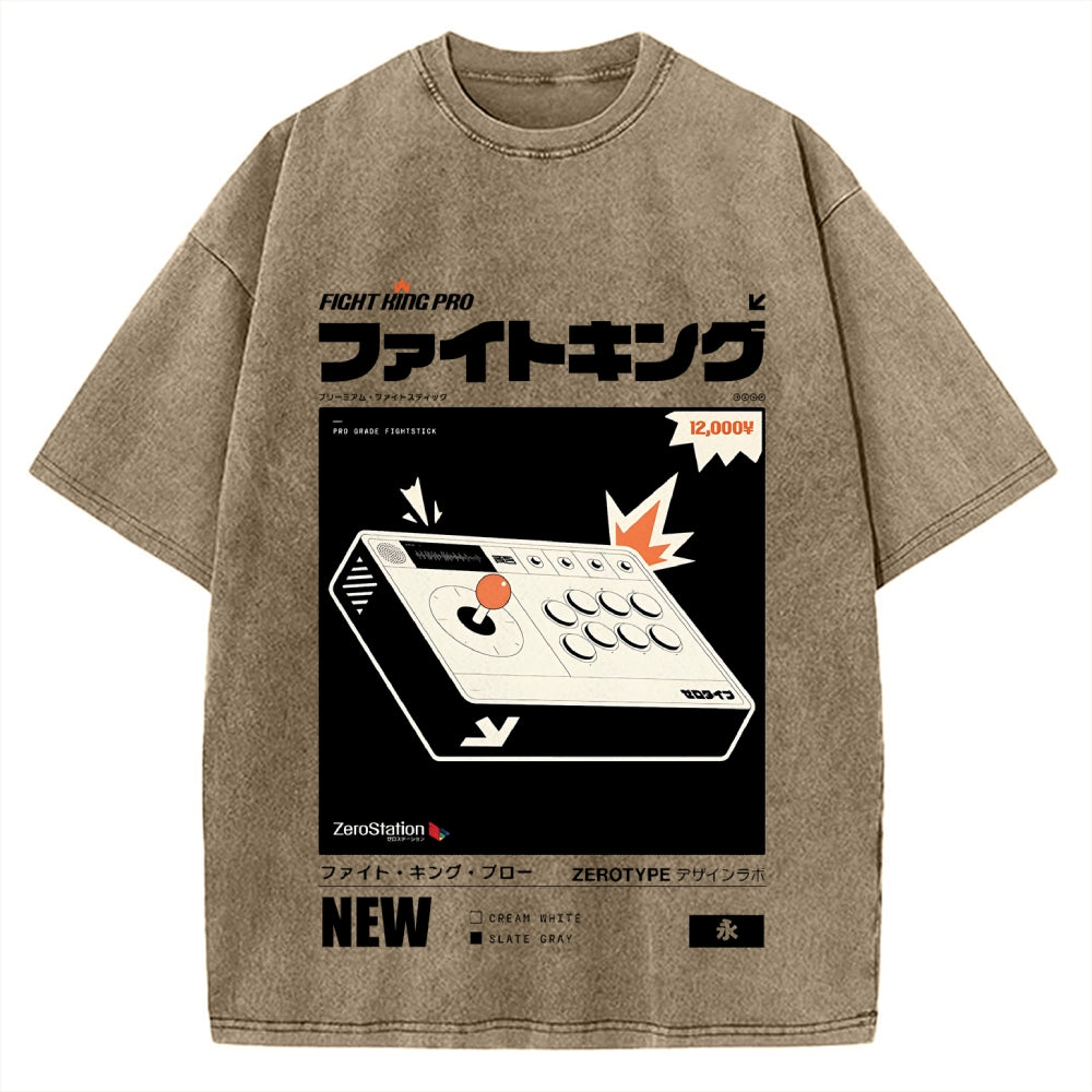 Japanese Entertainment System Vintage Washed T-shirt