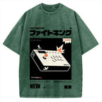 Japanese Entertainment System Vintage Washed T-shirt