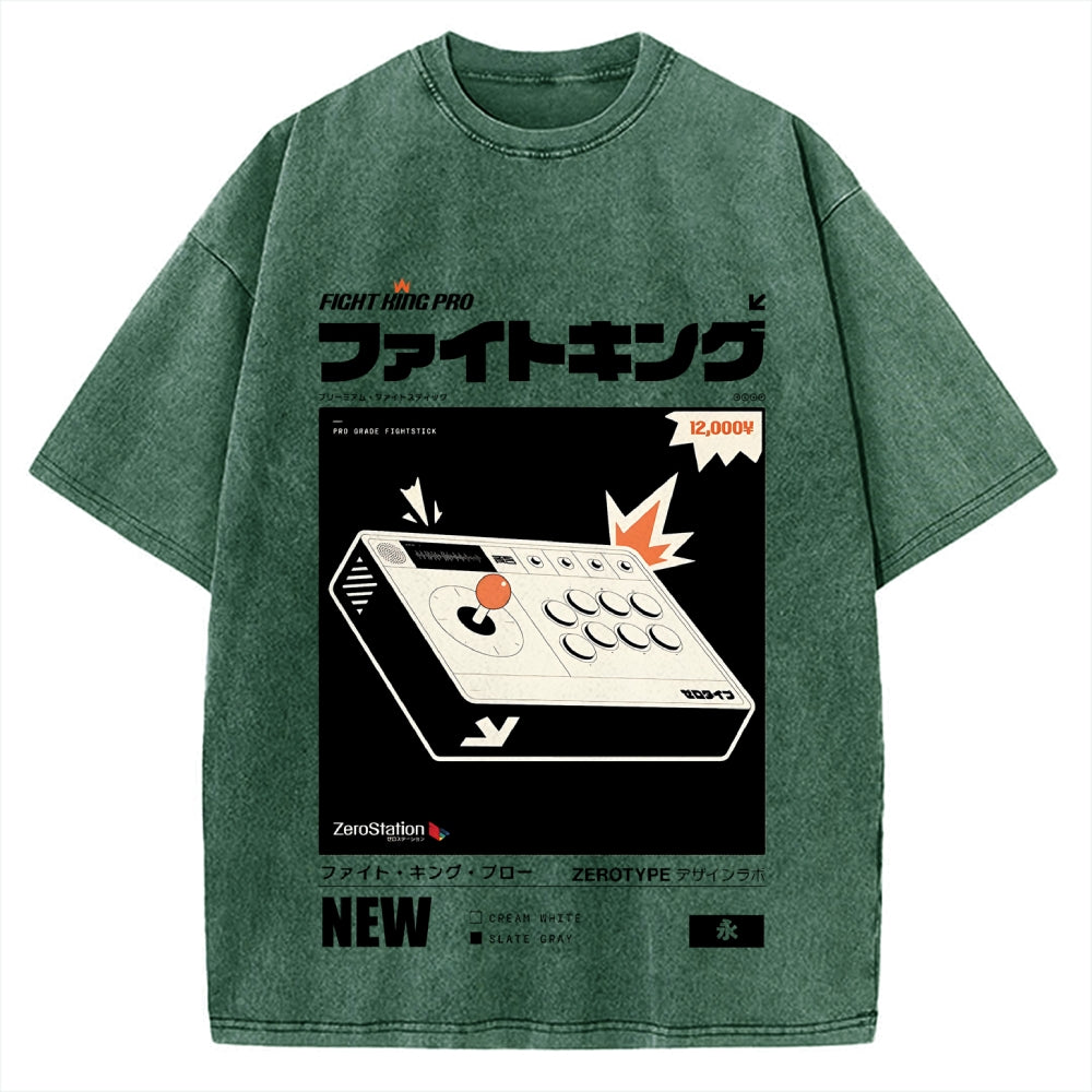 Japanese Entertainment System Vintage Washed T-shirt