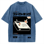 Japanese Entertainment System Vintage Washed T-shirt