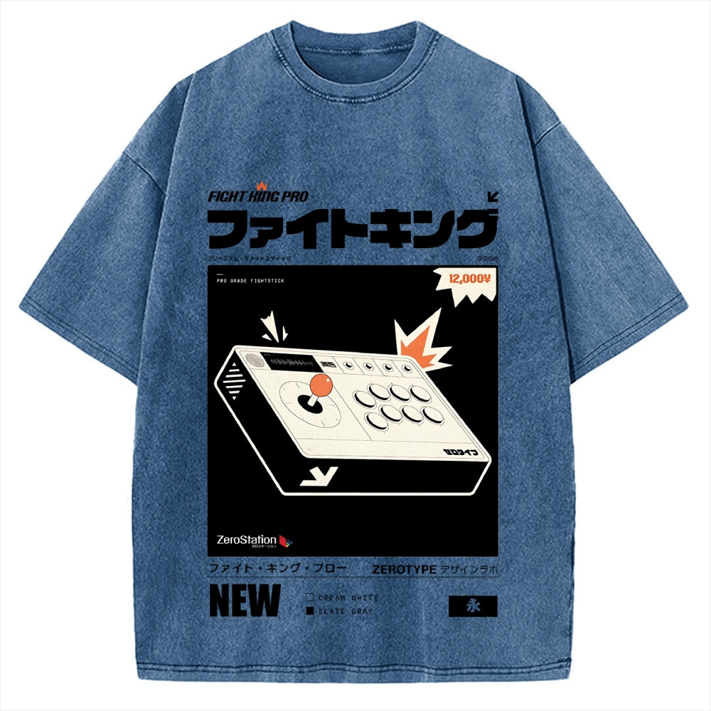 Japanese Entertainment System Vintage Washed T-shirt