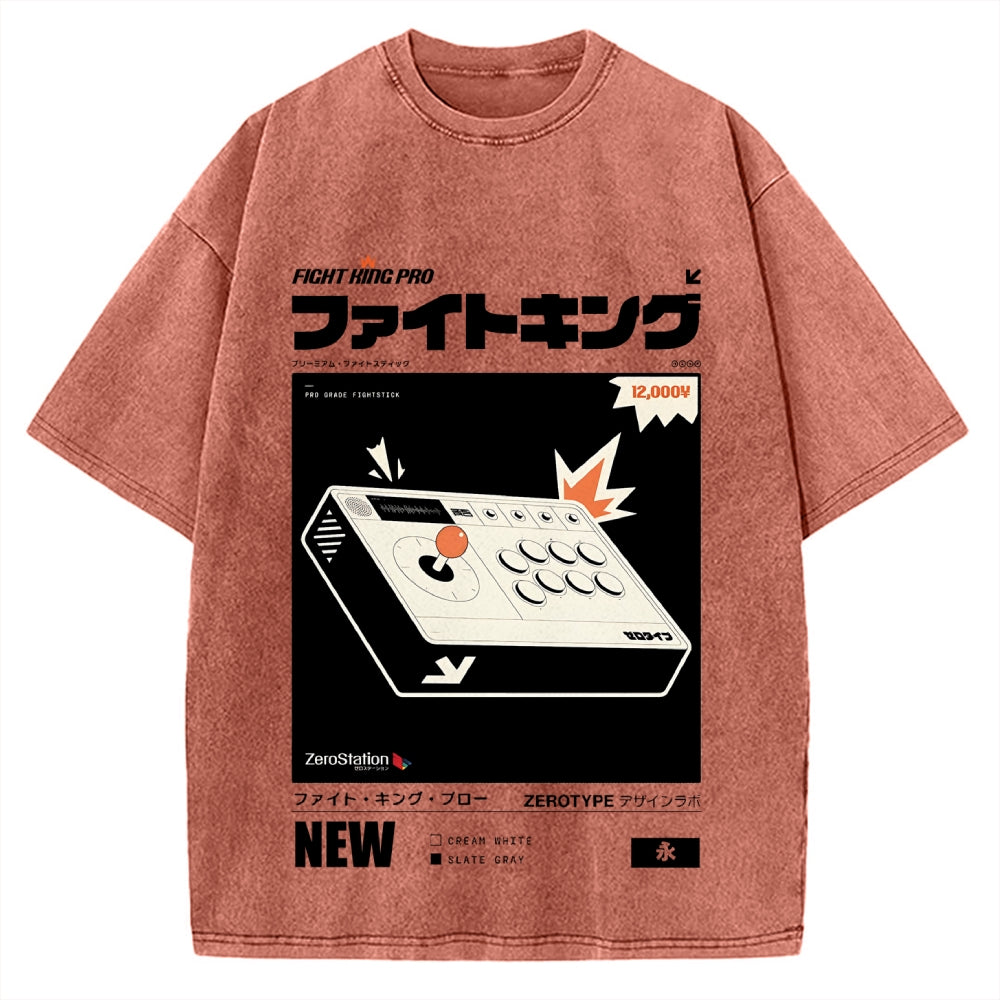 Japanese Entertainment System Vintage Washed T-shirt