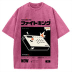 Japanese Entertainment System Vintage Washed T-shirt