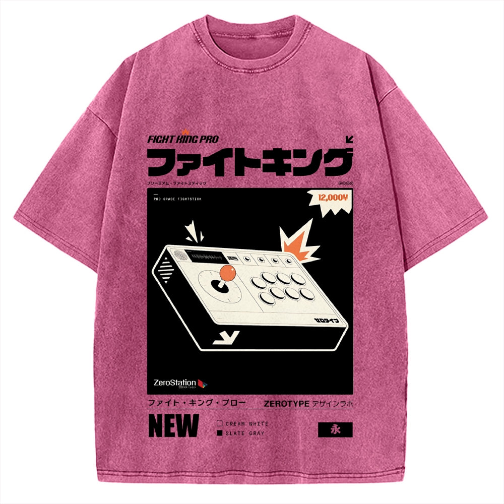 Japanese Entertainment System Vintage Washed T-shirt