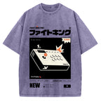 Japanese Entertainment System Vintage Washed T-shirt