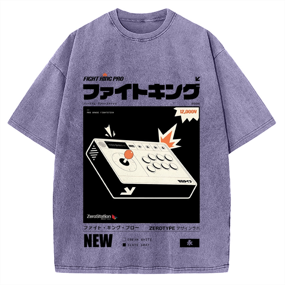 Japanese Entertainment System Vintage Washed T-shirt
