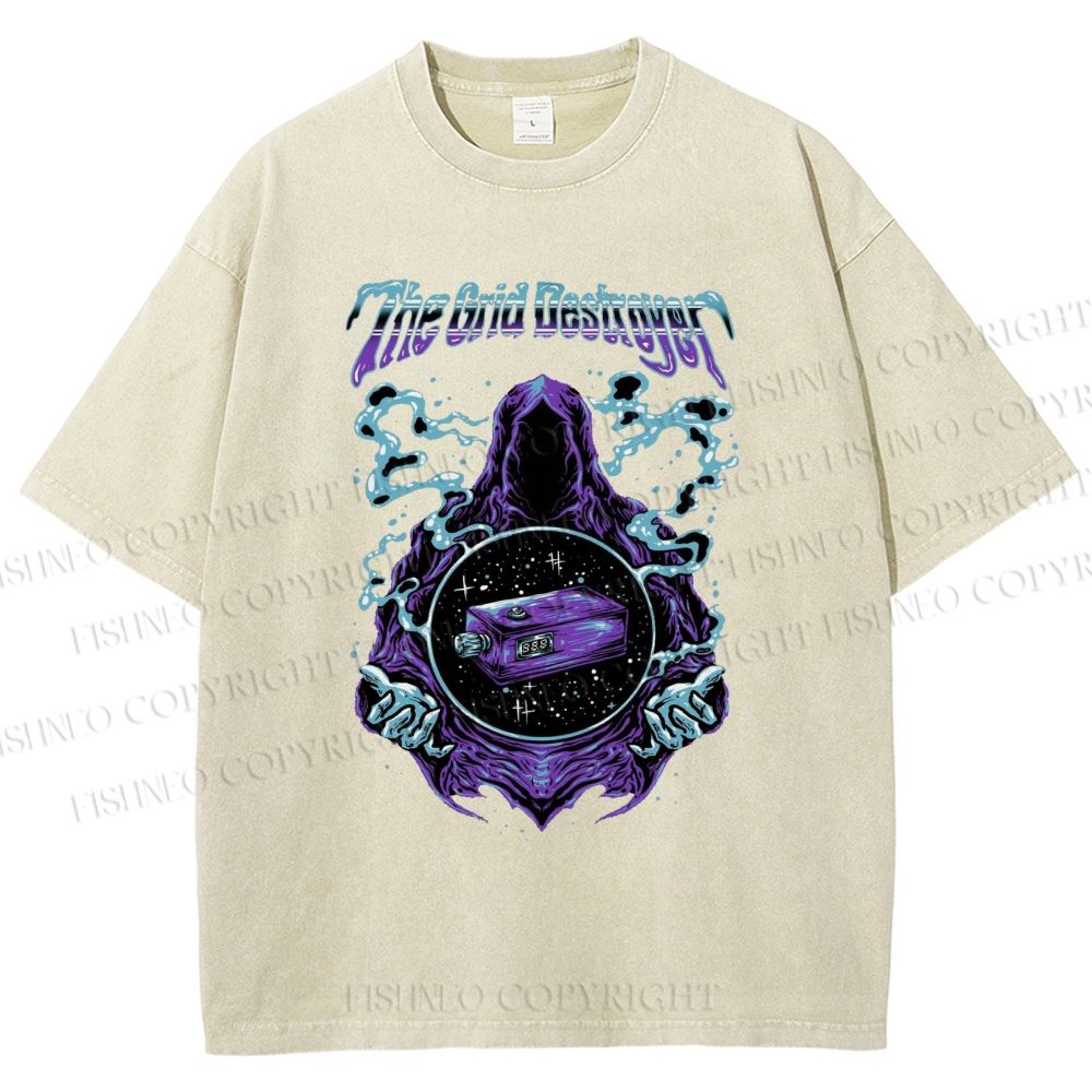 Unisex The Destiny Printed Washed Tee
