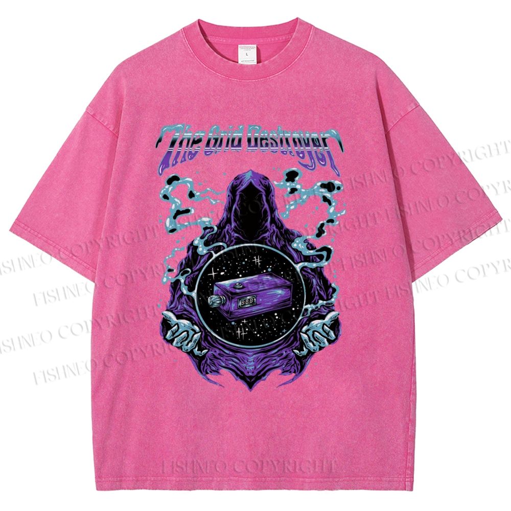 Unisex The Destiny Printed Washed Tee