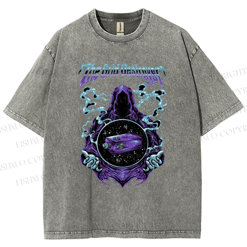 Unisex The Destiny Printed Washed Tee