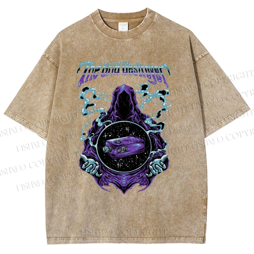 Unisex The Destiny Printed Washed Tee