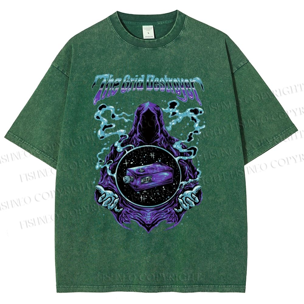 Unisex The Destiny Printed Washed Tee