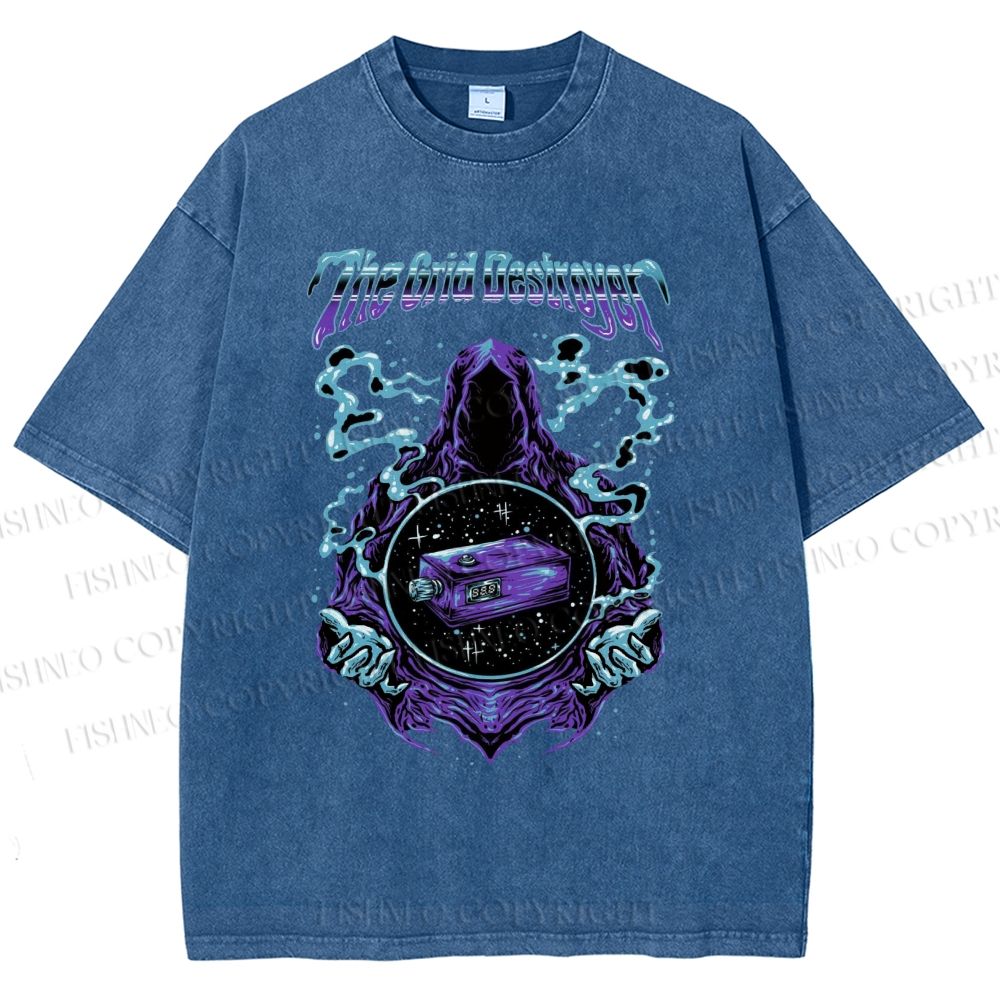 Unisex The Destiny Printed Washed Tee