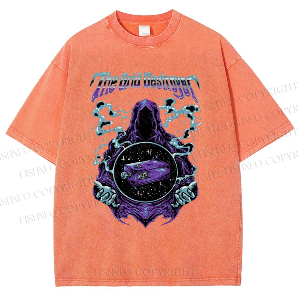 Unisex The Destiny Printed Washed Tee