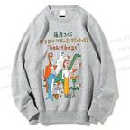 Unisex Heart Beat Printed Sweatshirt