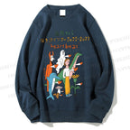 Unisex Heart Beat Printed Sweatshirt