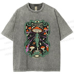 Unisex Euphoria Printed Washed Tee