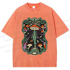Unisex Euphoria Printed Washed Tee