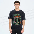 Unisex Euphoria Printed Washed Tee