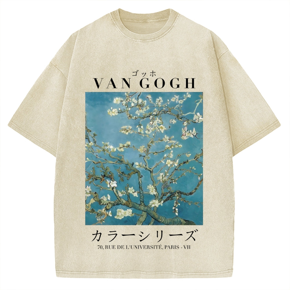 Van Gogh Colour Series Vintage Washed T-shirt
