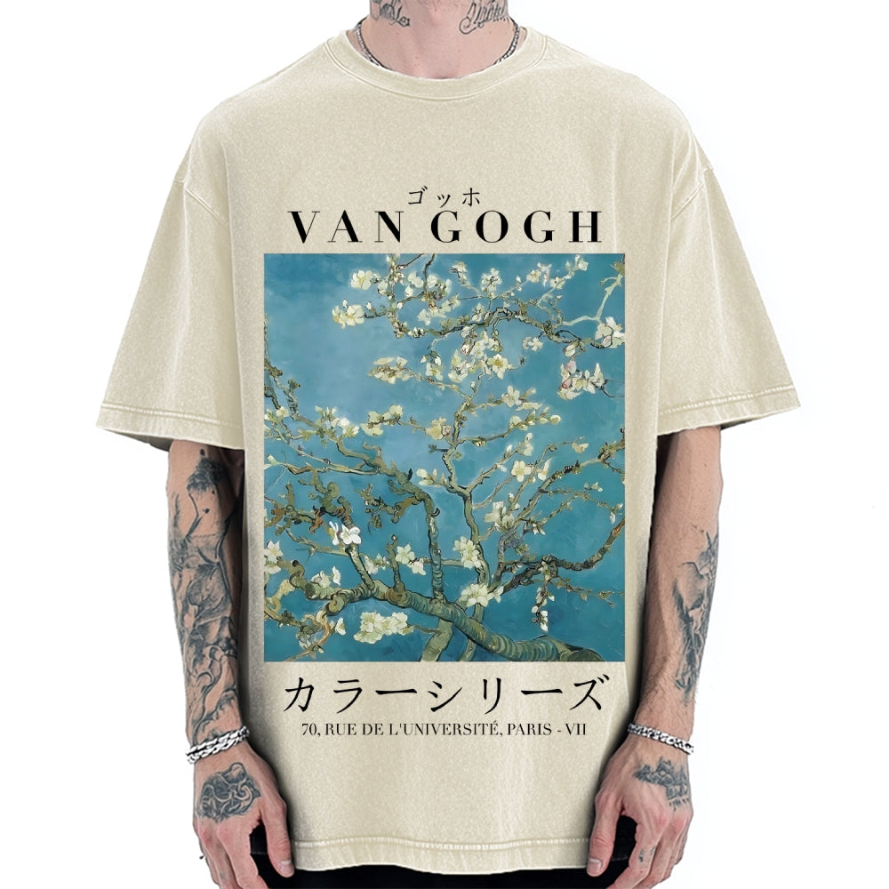 Van Gogh Colour Series Vintage Washed T-shirt