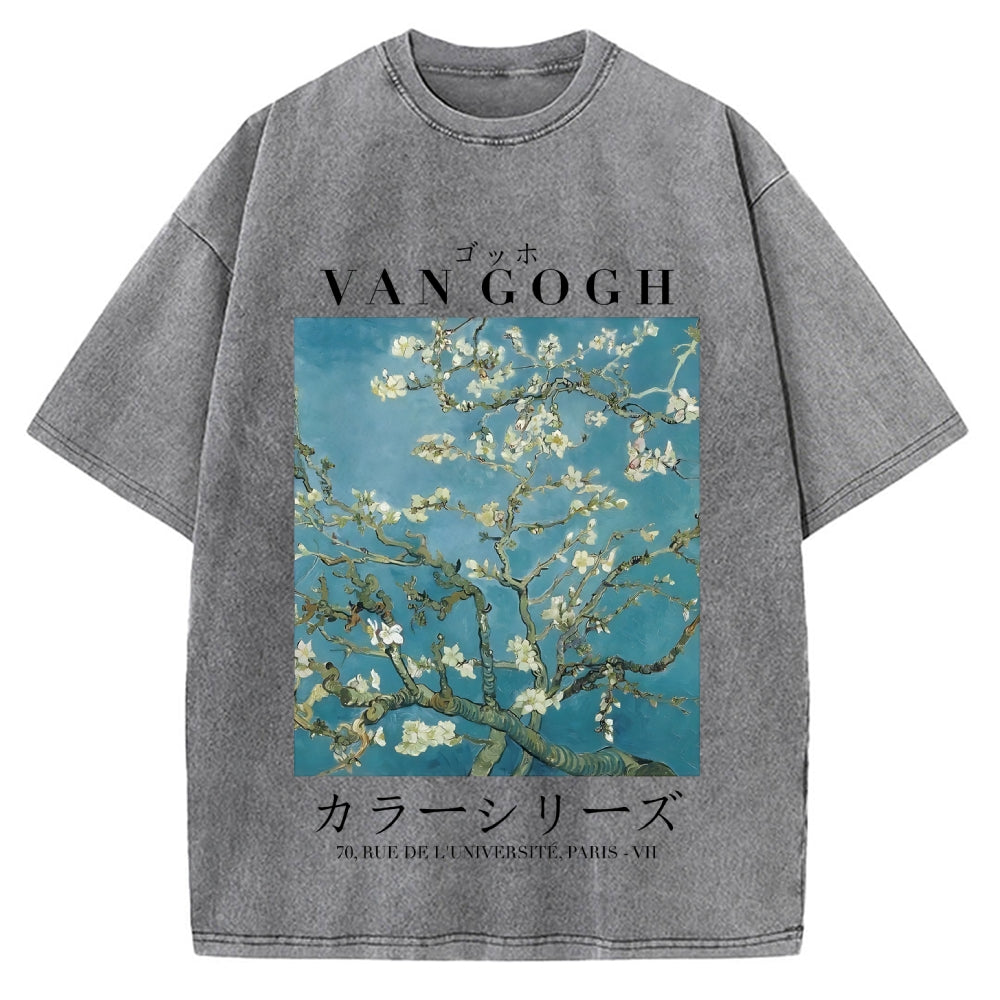 Van Gogh Colour Series Vintage Washed T-shirt