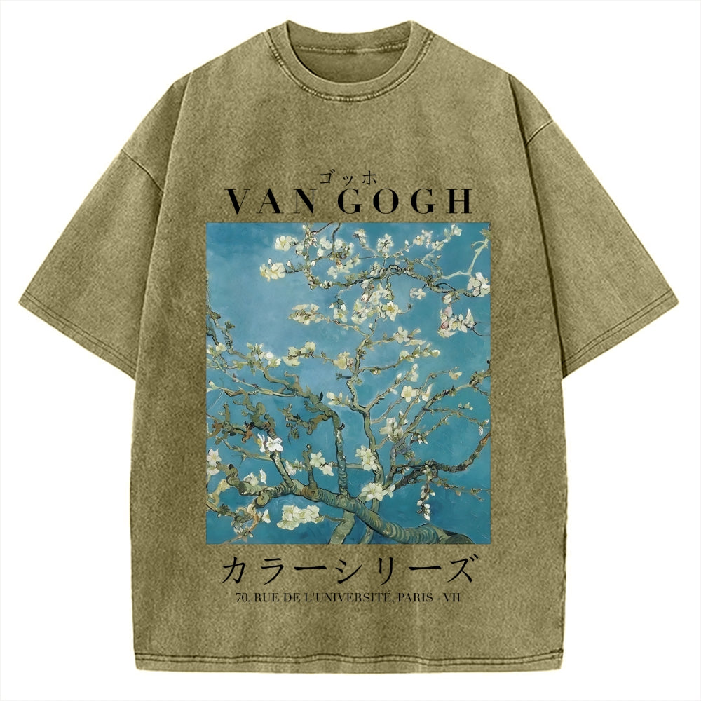 Van Gogh Colour Series Vintage Washed T-shirt