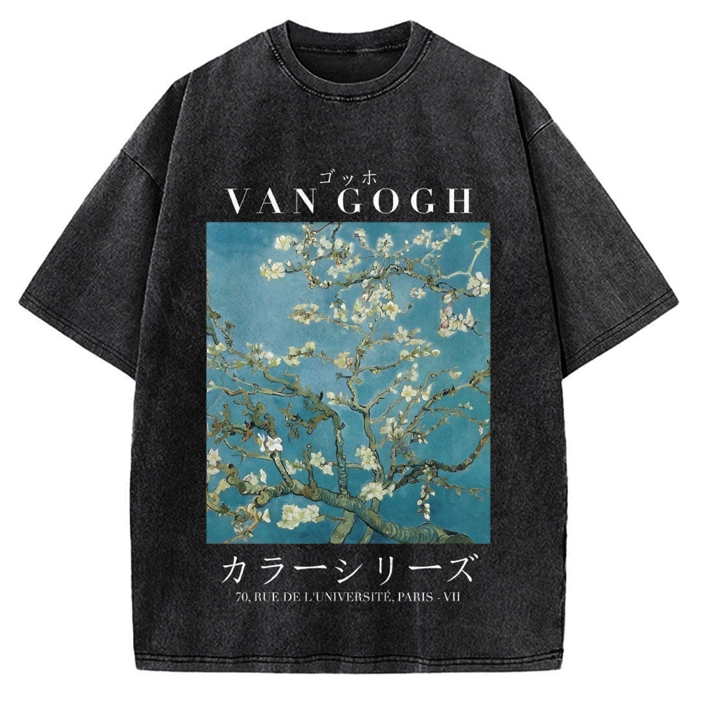 Van Gogh Colour Series Vintage Washed T-shirt