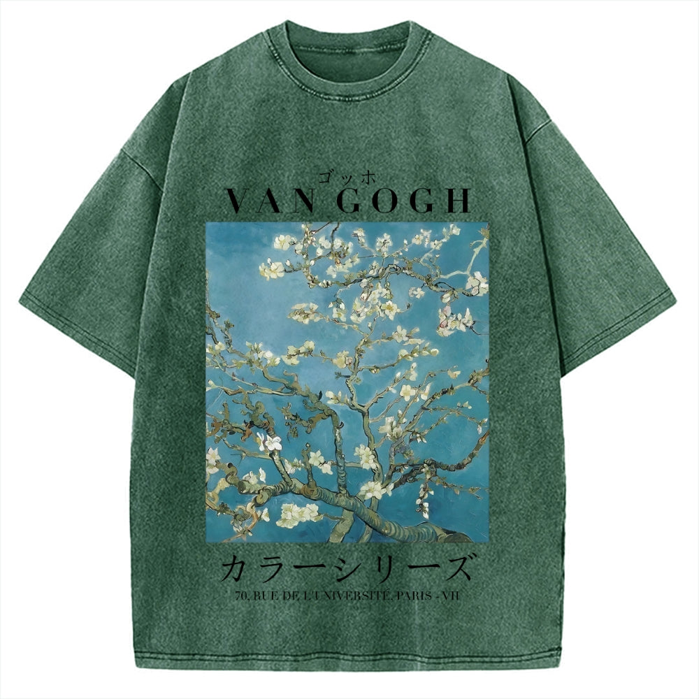 Van Gogh Colour Series Vintage Washed T-shirt