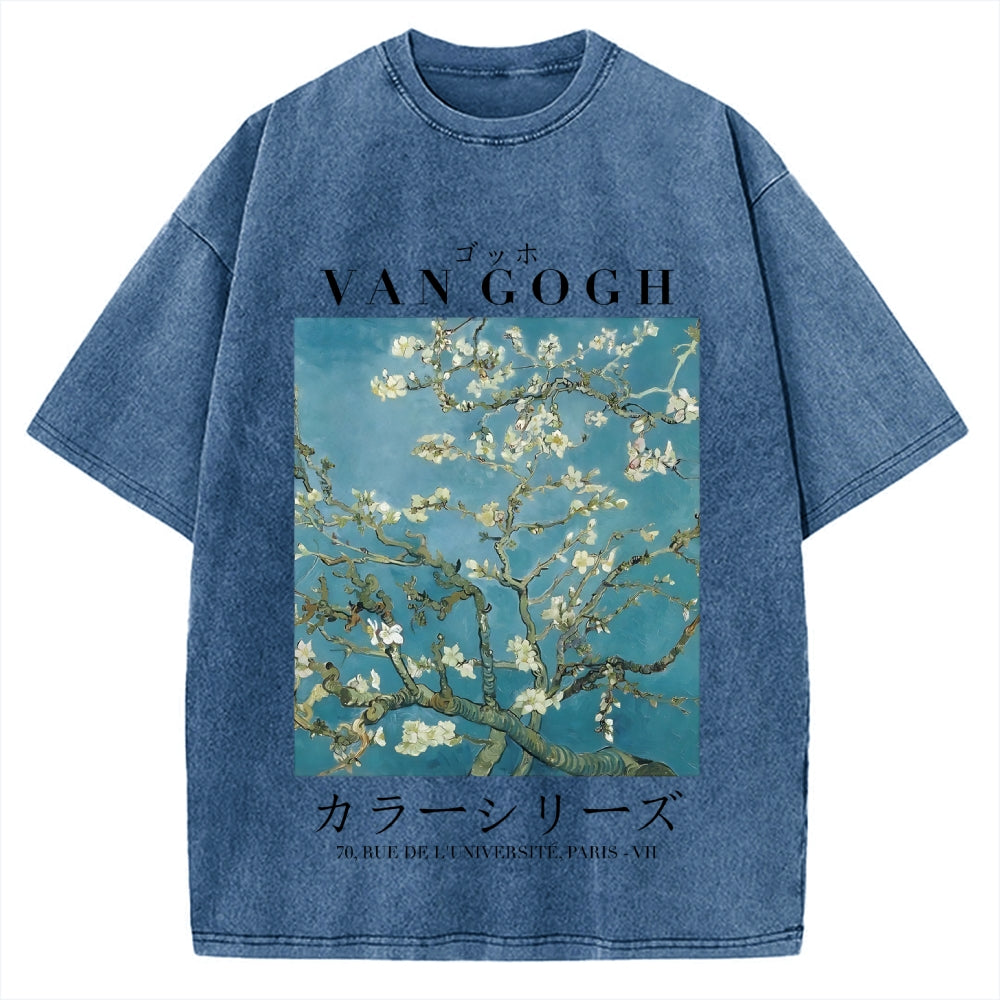Van Gogh Colour Series Vintage Washed T-shirt