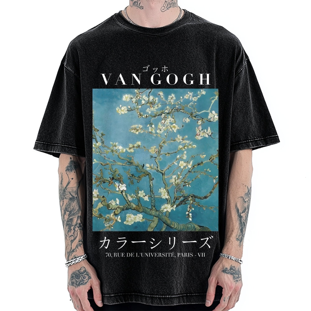 Van Gogh Colour Series Vintage Washed T-shirt
