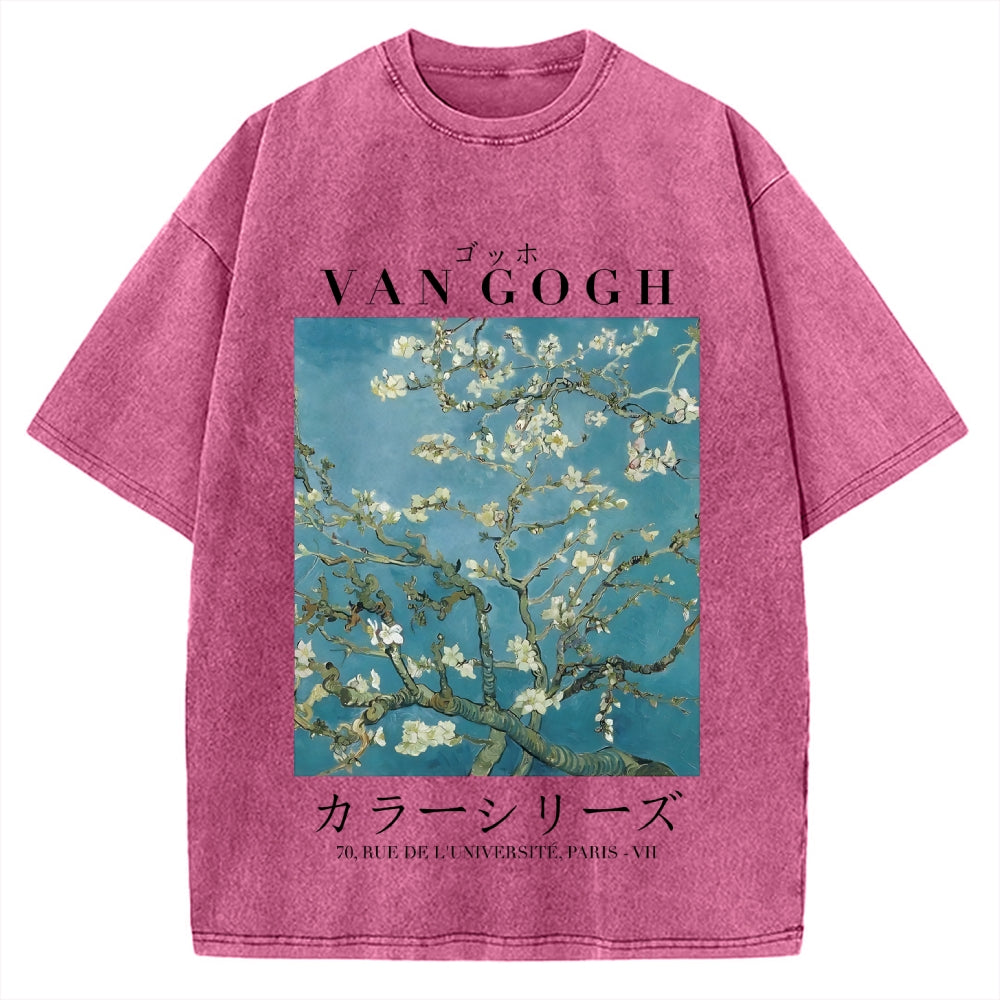 Van Gogh Colour Series Vintage Washed T-shirt