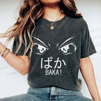 Unisex Baka Printed Washed Tee