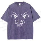Unisex Baka Printed Washed Tee