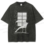 Unisex After The Afternoon Printed Washed Tee