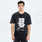 Unisex After The Afternoon Printed Washed Tee