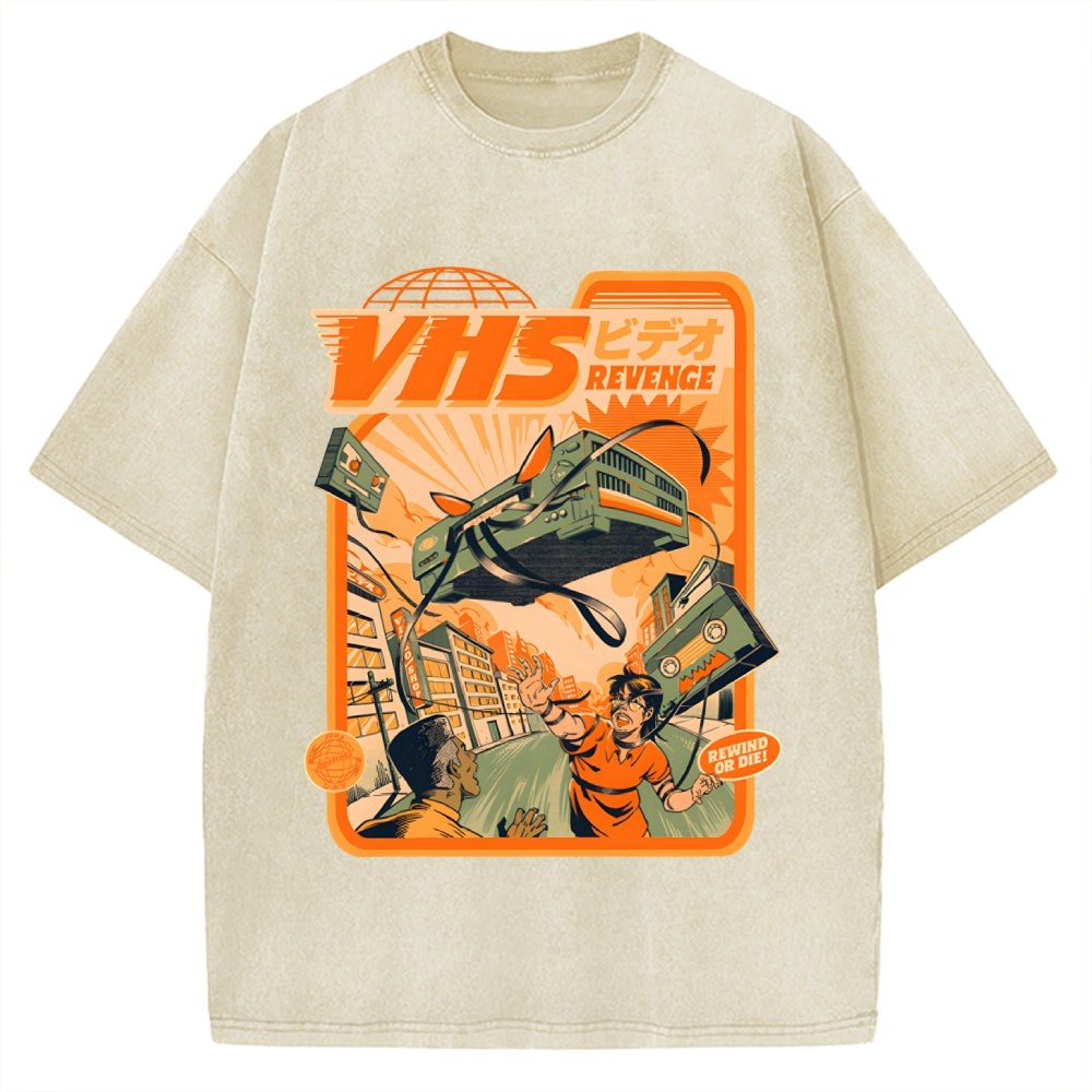 VHS Revenge Vintage Washed T-shirt