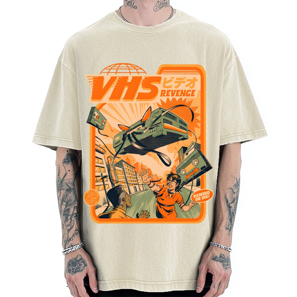 VHS Revenge Vintage Washed T-shirt
