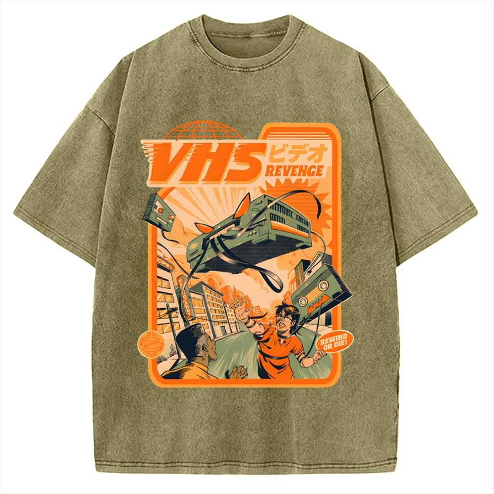 VHS Revenge Vintage Washed T-shirt