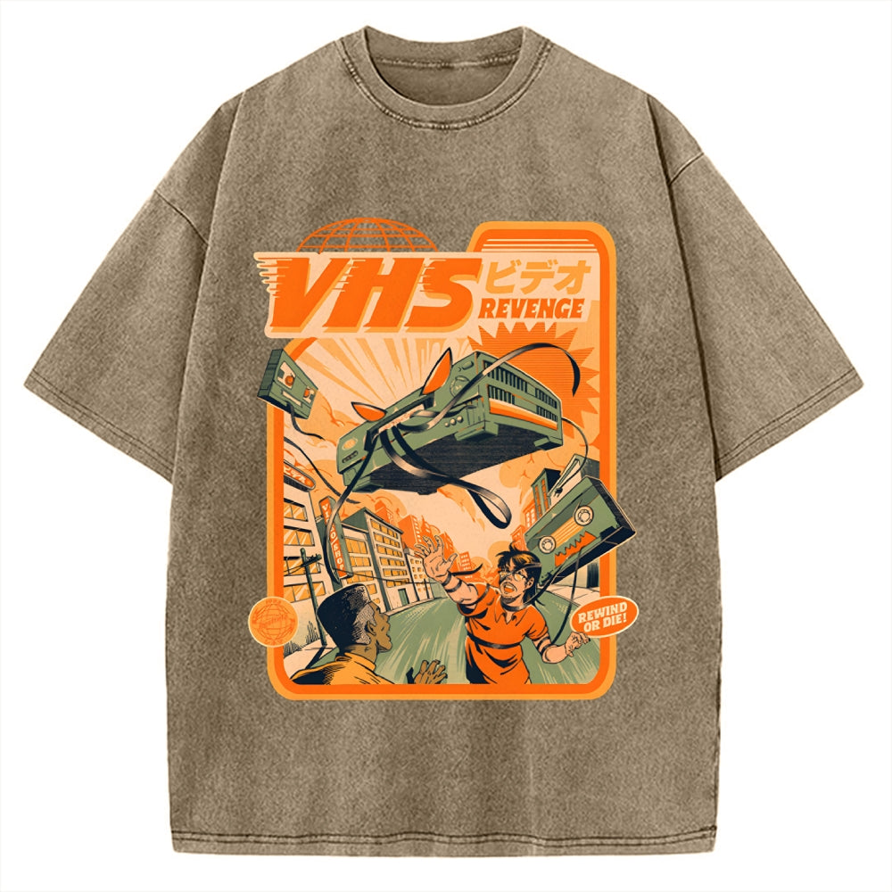 VHS Revenge Vintage Washed T-shirt