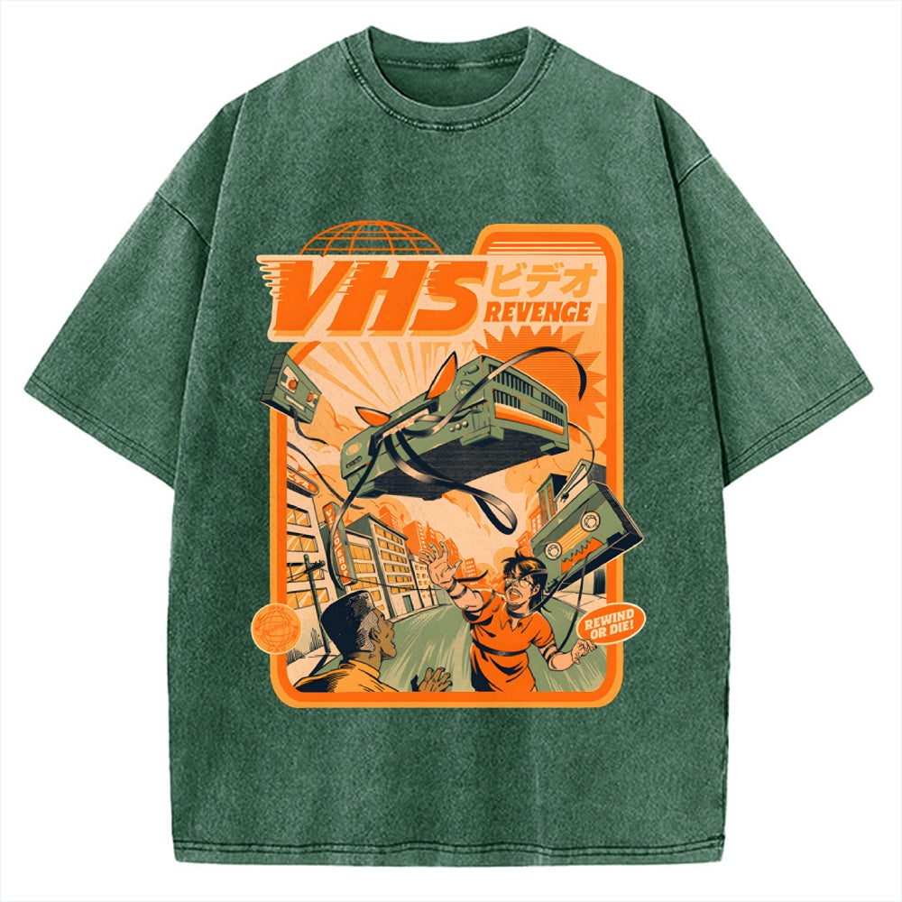VHS Revenge Vintage Washed T-shirt