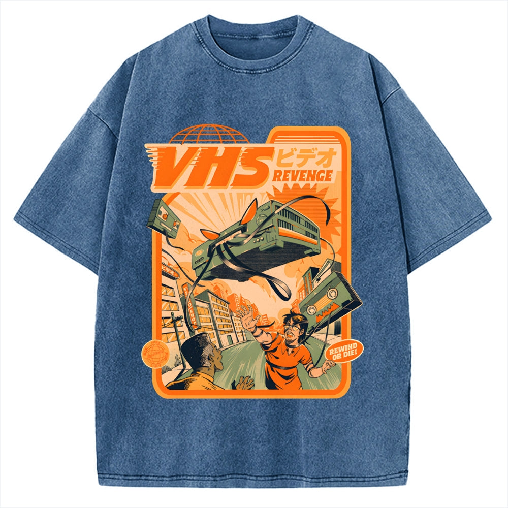 VHS Revenge Vintage Washed T-shirt