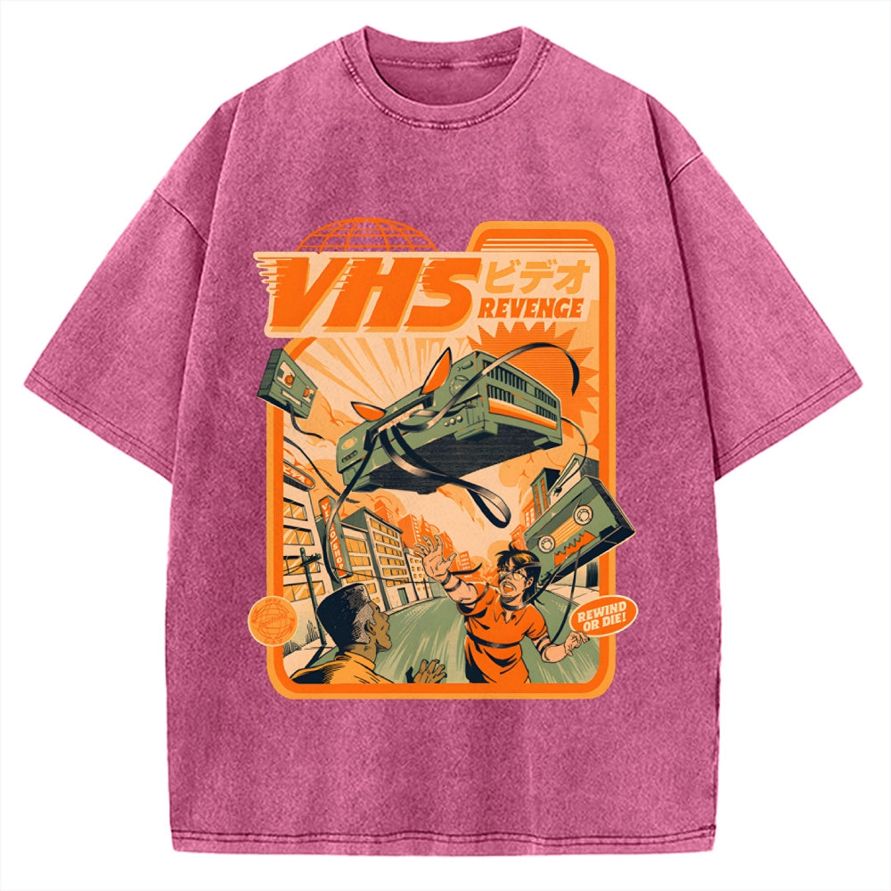 VHS Revenge Vintage Washed T-shirt